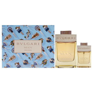 Bvlgari Man Terrae Essence Bvlgari-2Pc Gift Set 3.4oz EDP Spray,0.5oz EDP Spray